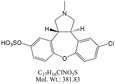 Asenapine 11-Sulfate Impurity